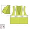 Ergodyne 2XL Lime Economy Breakaway Mesh Vest Class 2 - Single Vest 8215BA-S - alternate 2